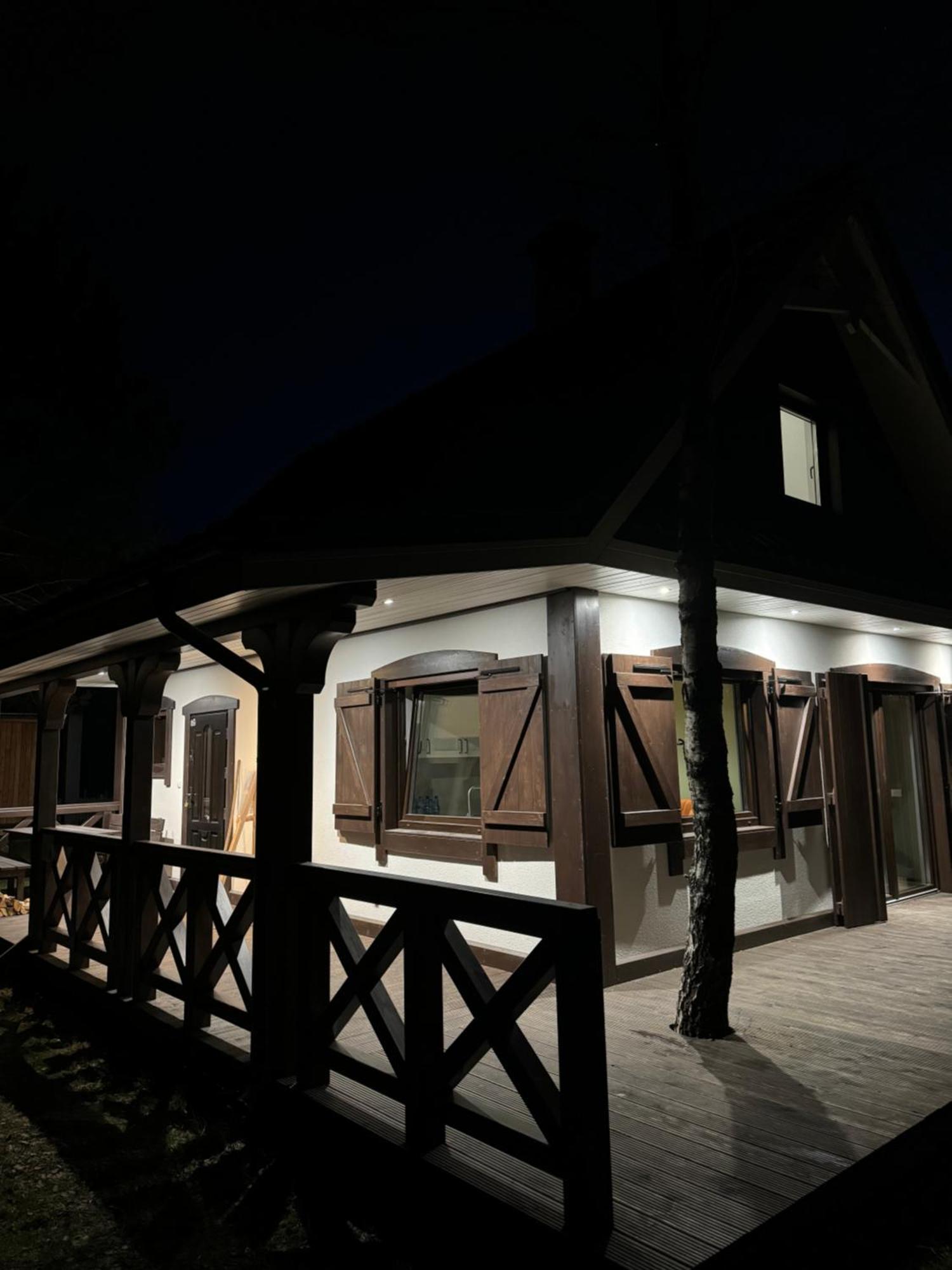 Lesna Osada Na Kaszubach - Drewniane Domy Na Wynajem Bartoszylas Exterior photo