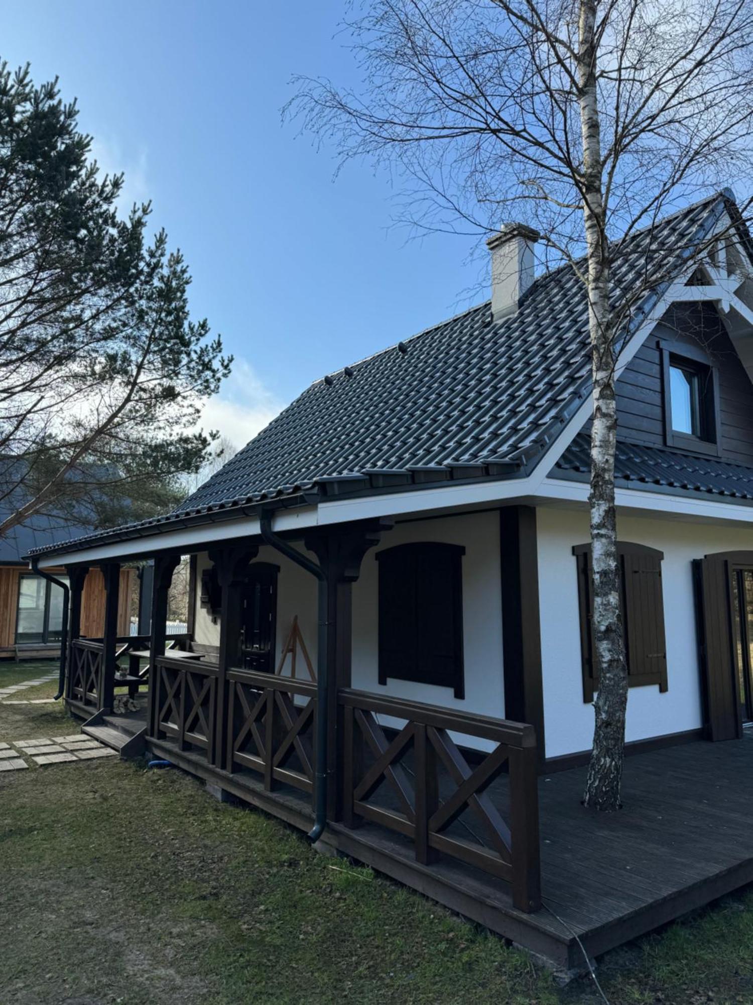 Lesna Osada Na Kaszubach - Drewniane Domy Na Wynajem Bartoszylas Exterior photo
